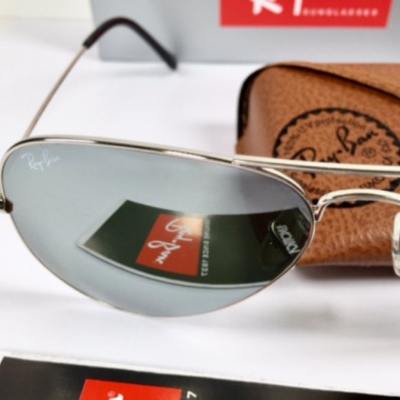 Ray ban aviator mirror silver lens - Picture 9 of 13